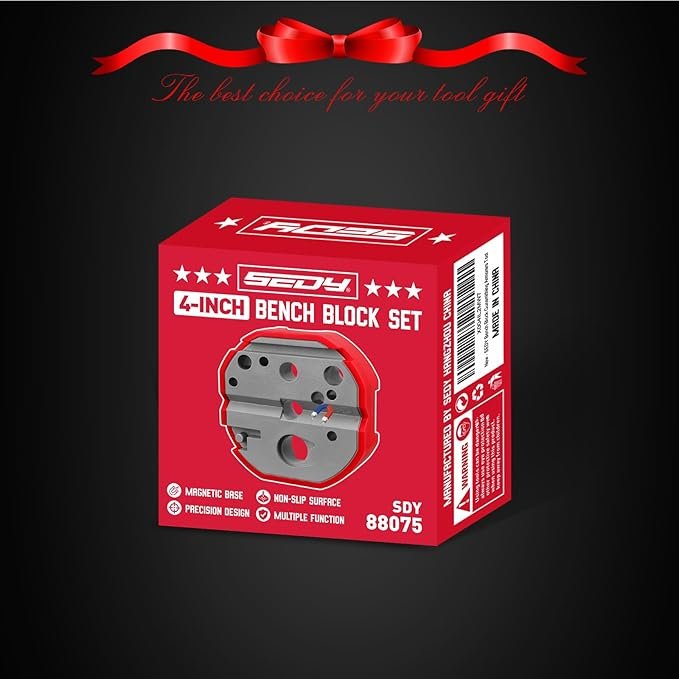 SEDY 4-inch Universal Bench Block with Non-Marring - Image 2